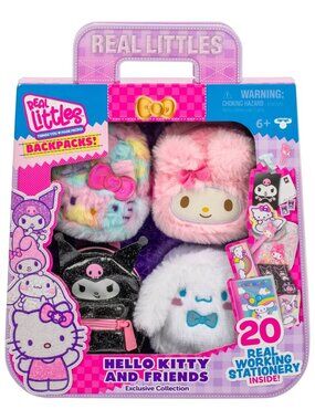 Real Littles Hello Kitty and Friends Mini Backpacks (set of 4)